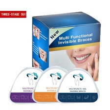 3-Stage Adult Teeth Aligners Orthodontic Braces Trainer for Dental Alignment