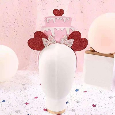 Neuheit Geburtstag Stirnband Glitzer Pailletten Kopfschmuck Kopfbedeckung für Mädchen Frau Kinder