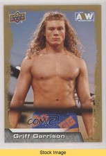 2022 Upper Deck AEW All Elite Wrestling Gold Griff Garrison #79 READ 2k4