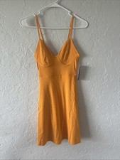 NWT   Wild Fable Women's Knitted Ribbed Sleeveless Skater Dress - XXSmall