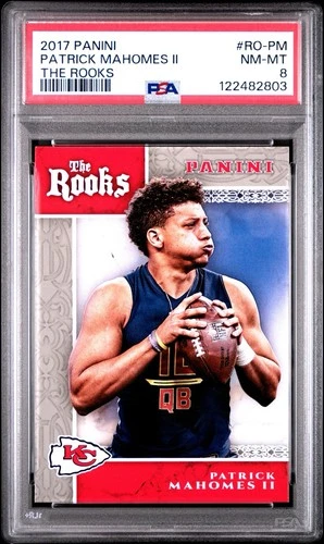 2017 Panini - Patrick Mahomes II #RO-PM PSA 8