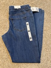 OSHKOSH B'GOSH Big Kid Girls Medium Blue Pull On JEGGING Jeans Size 14 NWT