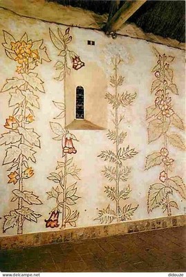 Postcard - 91 - Milly la Foret - La Chapelle Saint-Blaise des Simples decor