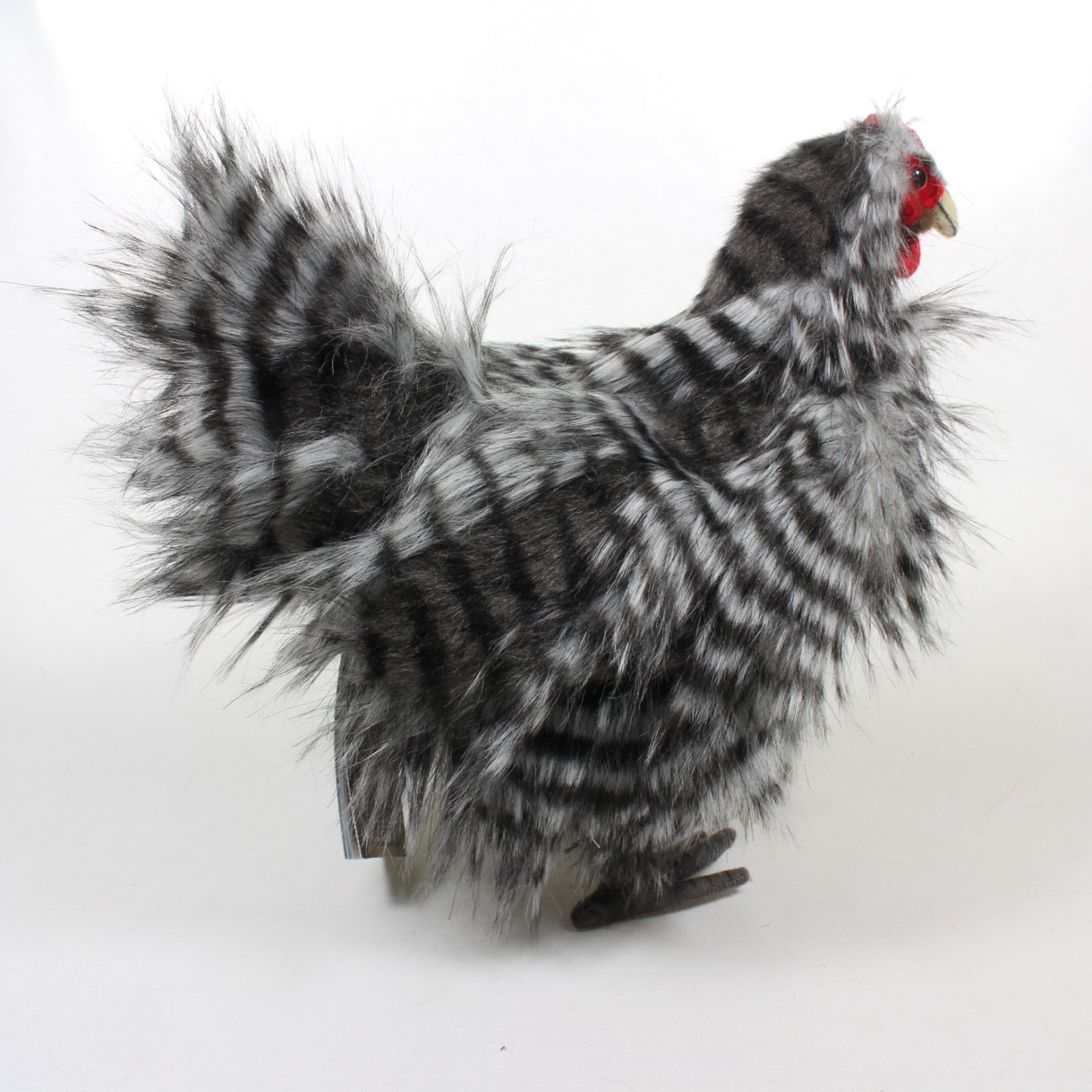 Hansa Lifelike Japanese Chicken Plush Soft Toy, 30cmL Bird Hen Lovers Gift 6479