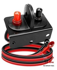 Waterproof Remote Battery Terminals, Battery Jump Post Kit with Cable and