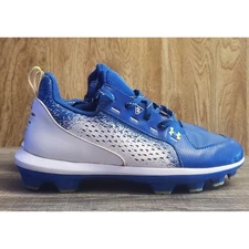 Under Armour Bryce Harper 6 Baseball Cleats Youth Size 6Y Blue
