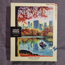 The New Yorker Central Park Row Eric Drooker Cover Nov. 12, 2018 500 Pc Puzzle