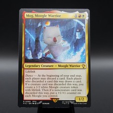 moogle cards mtg Magic The Gathering - Universes Beyond - Final Fantasy Each player who discarded a card this way draws a card Moogle  Final Fantasy Tokens