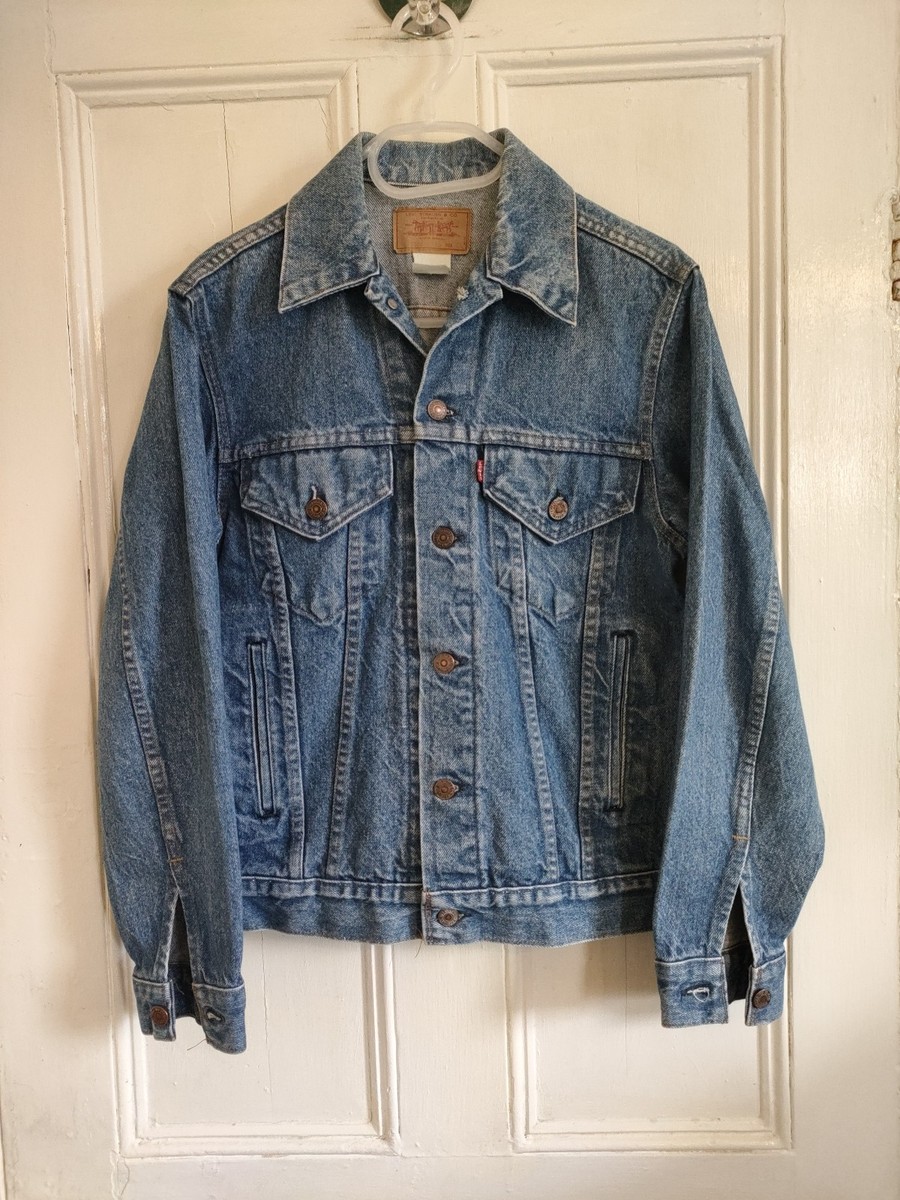 ジャケット・アウター 70s Levi's Denim Jacket MADE IN USA Genuine Vintage 70s Levis Type 3 Jacket Made In USA 36 | eBay UK