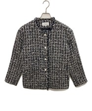 MACKINTOSH PHILOSOPHY Tweed Jacket/ Black x White/ Size: 38