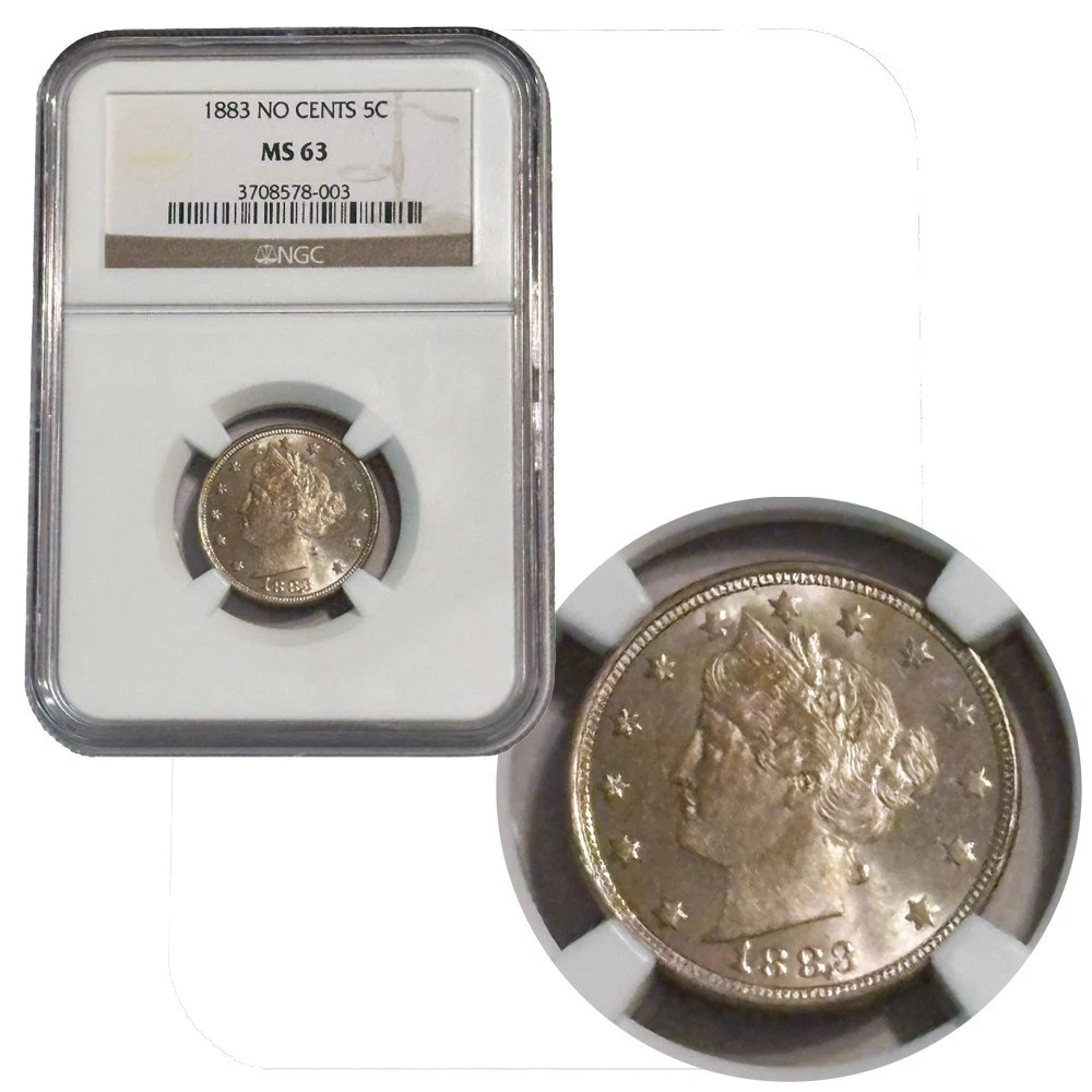 MS 63 Graded 1883 Year US Liberty Nickels (1883-1913) for sale | eBay