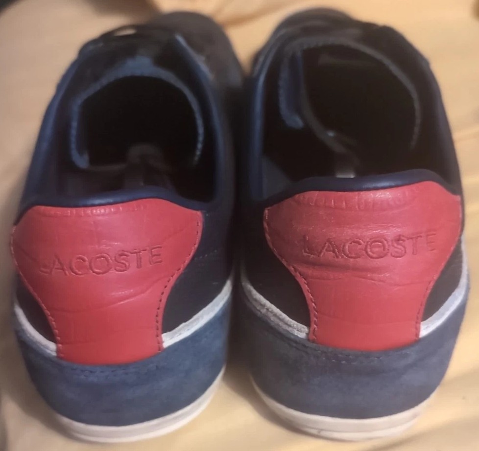 (LOT) 3 Pair 🐊LACOSTE Men's Size 13 All In Excellent Condition 💯 Priced2Sell🔥 image 5