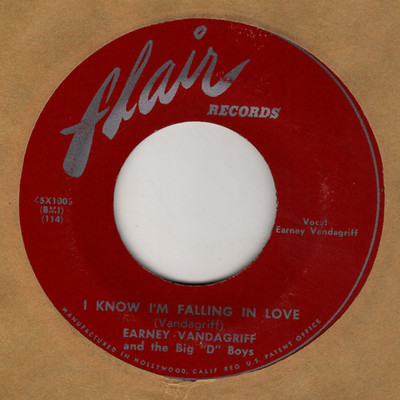 HILLBILLY BOP - EARNEY VANDAGRIFF - I Know I'm Falling In Love/Guest Star FLAIR