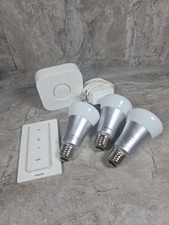 Philips Hue 60W A19 Smart LED Starter Kit White Color Ambiance