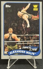 2018 Topps WWE #93 Alexander Wolfe 5/25 WWF