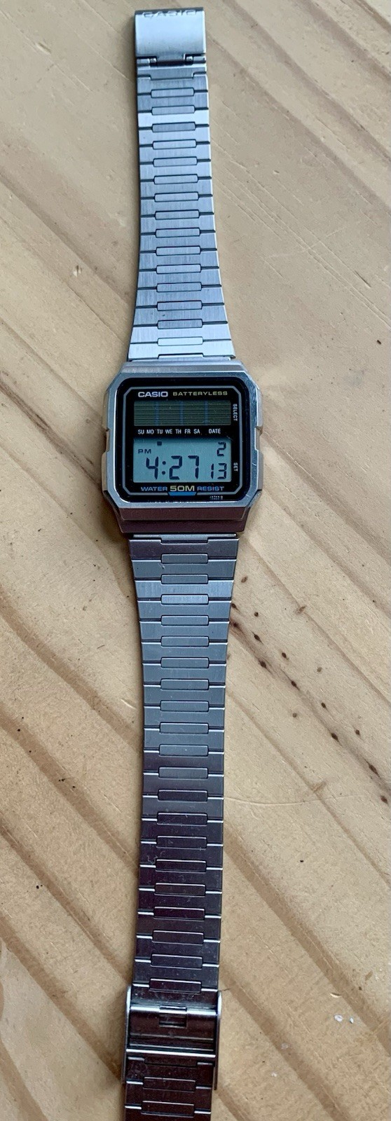 WB-80 Rare Vintage Casio Battery Solar Watch Digital less - vintagewatches.pk