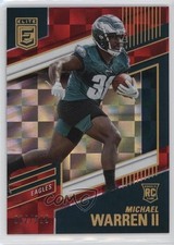 2022 Panini Donruss Elite Rookies Red 62/399 Michael Warren II #176 1l2