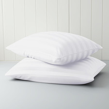 Pillow Cases Standard Size, 100 Egyptian Cotton Pillow Protectors with Zipper,