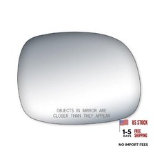 Fit System Passenger Side Mirror Glass, Toyota Tundra Passenger Side RH 