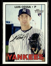 2016 Topps Heritage - #643 Luis Cessa - New York Yankees
