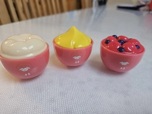 Baby Annabell Zapf Creation  : food bowls   trio of desserts
