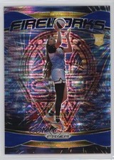 2024 Panini Prizm WNBA Fireworks Blue Pulsar /199 Kamilla Cardoso Rookie RC 1p76