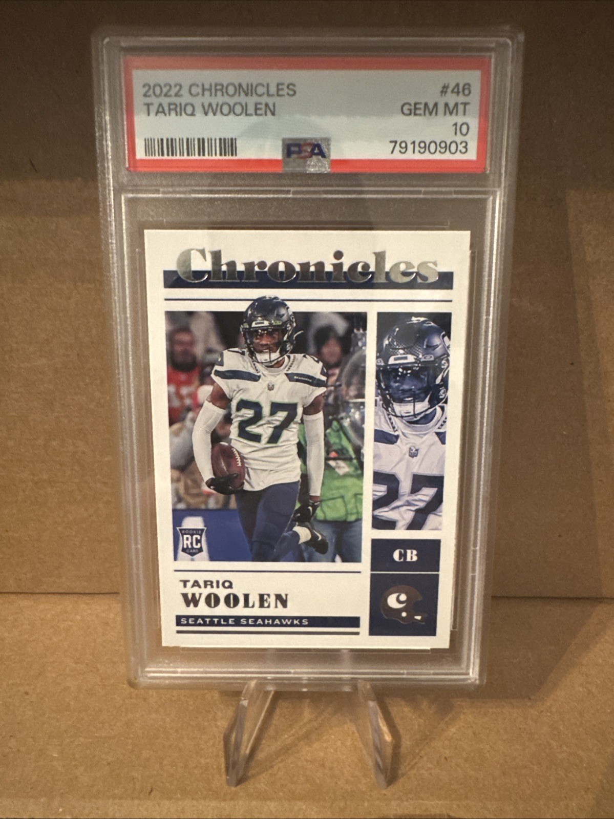 Tariq Woolen Panini Chronicles #46 Base