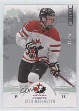 2016 Team Canada Juniors Men's Spectrum High Gloss 11/25 Beck Malenstyn #63 0nr3