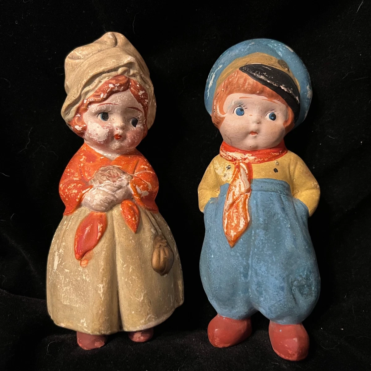 Vintage Chalk Figurines People for sale | eBay