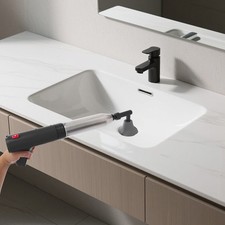 Electric Toilet Plunger with 3 Nozzles - 1500mAh Cordless Drain Cleaner Tool