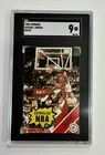 1988 Fournier Estrellas Michael Jordan Rules Card SGC 9 MT