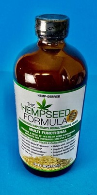THE HEMPSEED FORMULA MULTIFUNCTIONAL HERBAL TONIC SIZE 16 FL OZ