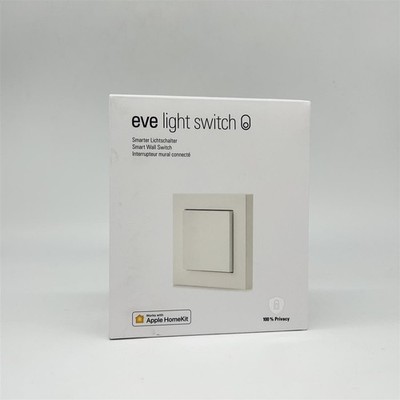 Eve Light Switch   Smarter Lichtschalter, Einfach-, Wechsel- & Kreuzschaltung, k