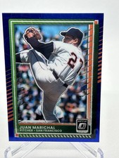 2025 Panini Donruss - Optic Juan Marichal #90 Blue Velocity Prizm