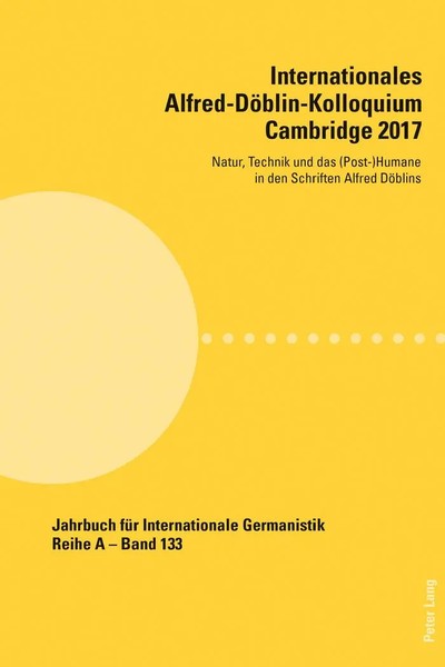 David Midgley (U. A.) | Internationales Alfred-DöBlin-Kolloquium Cambridge 2017-image