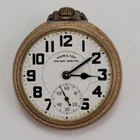 Antique Hamilton Railway, 21 Jewels Gold-Filled, Doesn't Run, No Crystal (47#22)