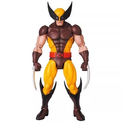 Original MAFEX No.138 Wolverine Brown Comic Ver Xmen Action