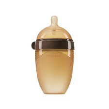 Thyseed 8oz Silicone Natural-Feel Baby Bottle Nipple 3-7 Months 1-Pack