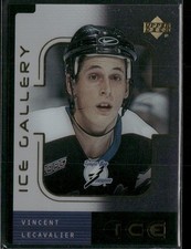 2000-01 Upper Deck Ice Vincent Lecavalier Ice Gallery #IG8 Tampa Bay Lightning