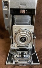 Polaroid 110A Land Film Camera with Leather Case and Accessories Vintage NICE