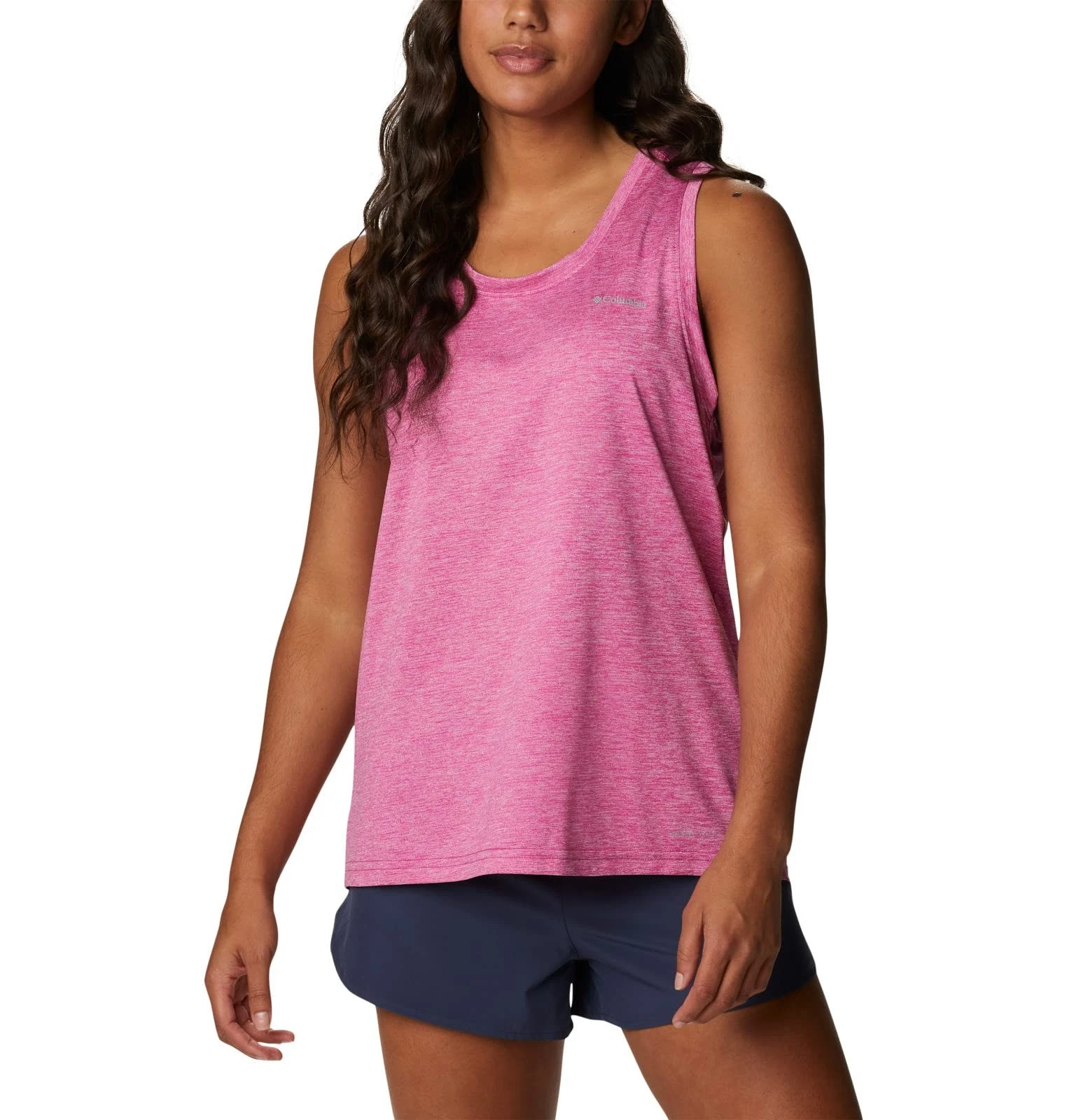 Columbia Women Hike Tank Wild Fuchsia Heather Plus Size 3X
Opens in a new window or tab