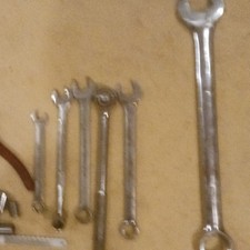 Craftsman Metric Combination Wrench Set 5pc 8mm Double-ended Steel Silver Craftsman Metric Combination Wrench Set 5pc 8mm Double-ended Steel Silver