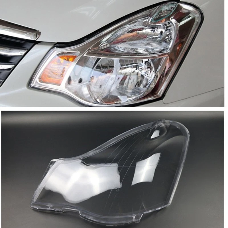 Faro de repuesto lateral izquierdo cubierta de lente transparente para Nissan Sentra 2006-2011 Foto 3 de 3