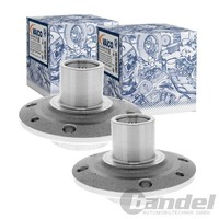 2X Vaico Radnabe Vorne Beidseitig Passend FüR Dacia Dokker Lodgy Renault Captur