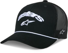 ALPINESTARS AGREE TRUCKER HAT BLACK/BLACK