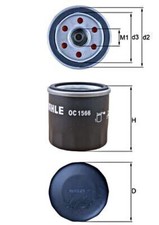 MAHLE Ölfilter Für NISSAN KIA RENAULT INFINITI HYUNDAI DACIA 200 Sx 152089F600