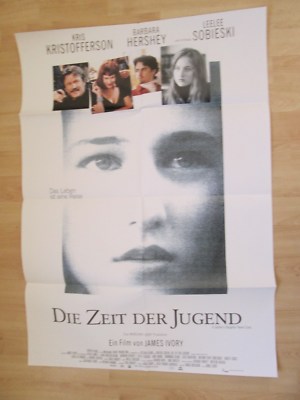 Filmplakat - Die Zeit der Jugend (Barbara Hershey)