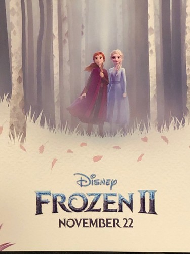 FROZEN II 2019 13" x 19" POSTER PROMO ANTICIPATO - Foto 4 di 4