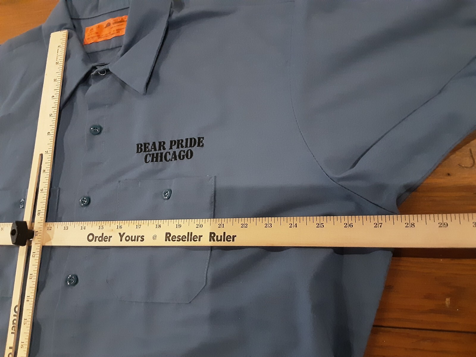 "Bear Pride Chicago" Red Kap Button Down Work Shi… - image 6