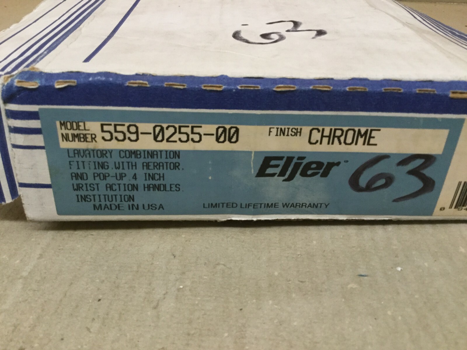 ELJER 559025500 MINIWIDESPREAD LAV SINK FAUCET, PARTS, CHROME eBay